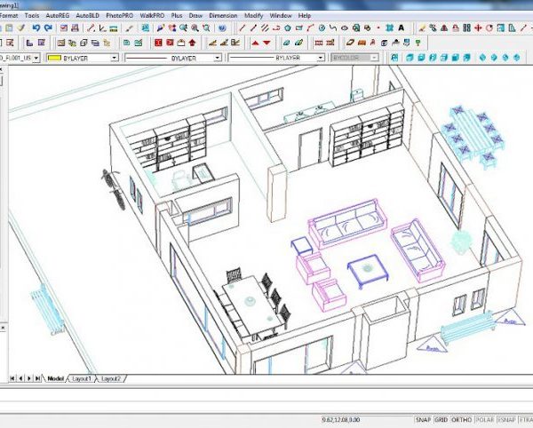 progecad-architecture-screenshot